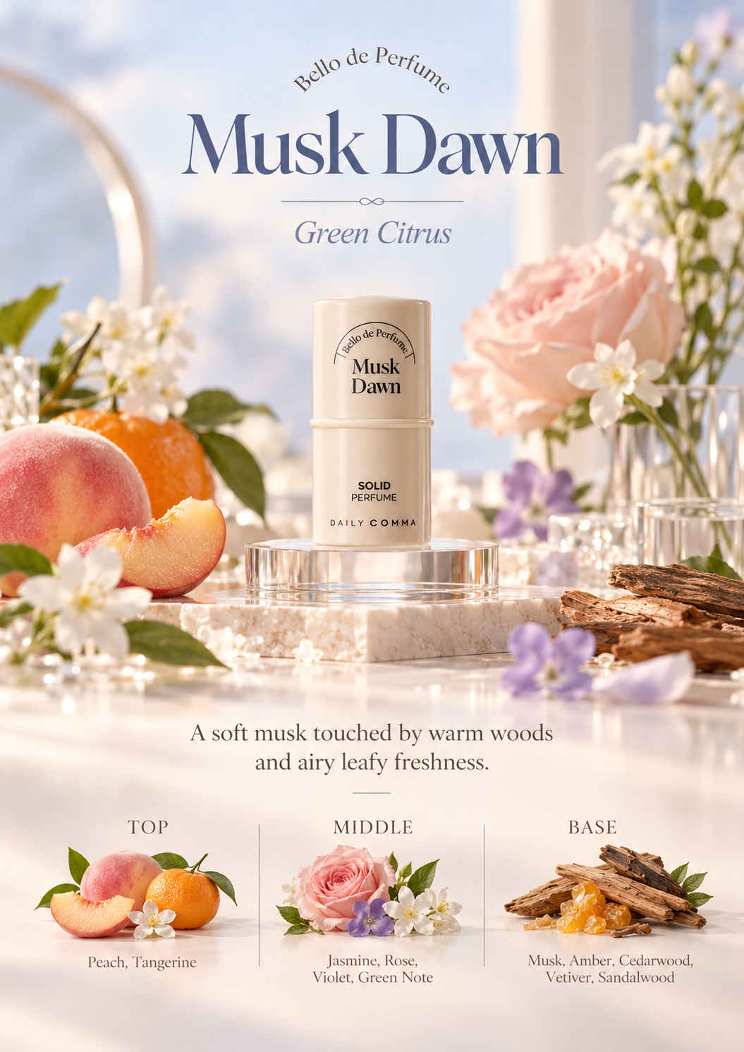DAILY COMMA Bello de Perfume Solid Perfume