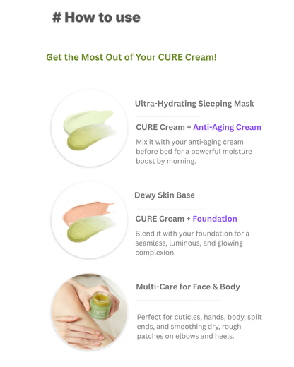 💦CURE Intensive 2X Cream (30g)