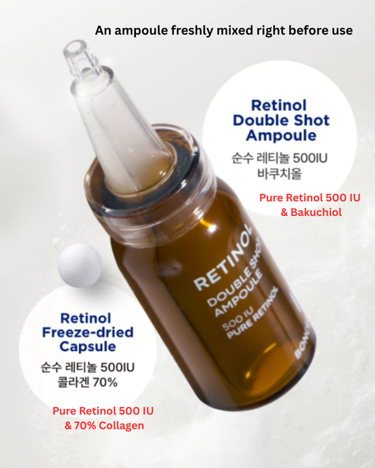 🌱Retinol Double Shot Ampoule Kit 45mg+10ml