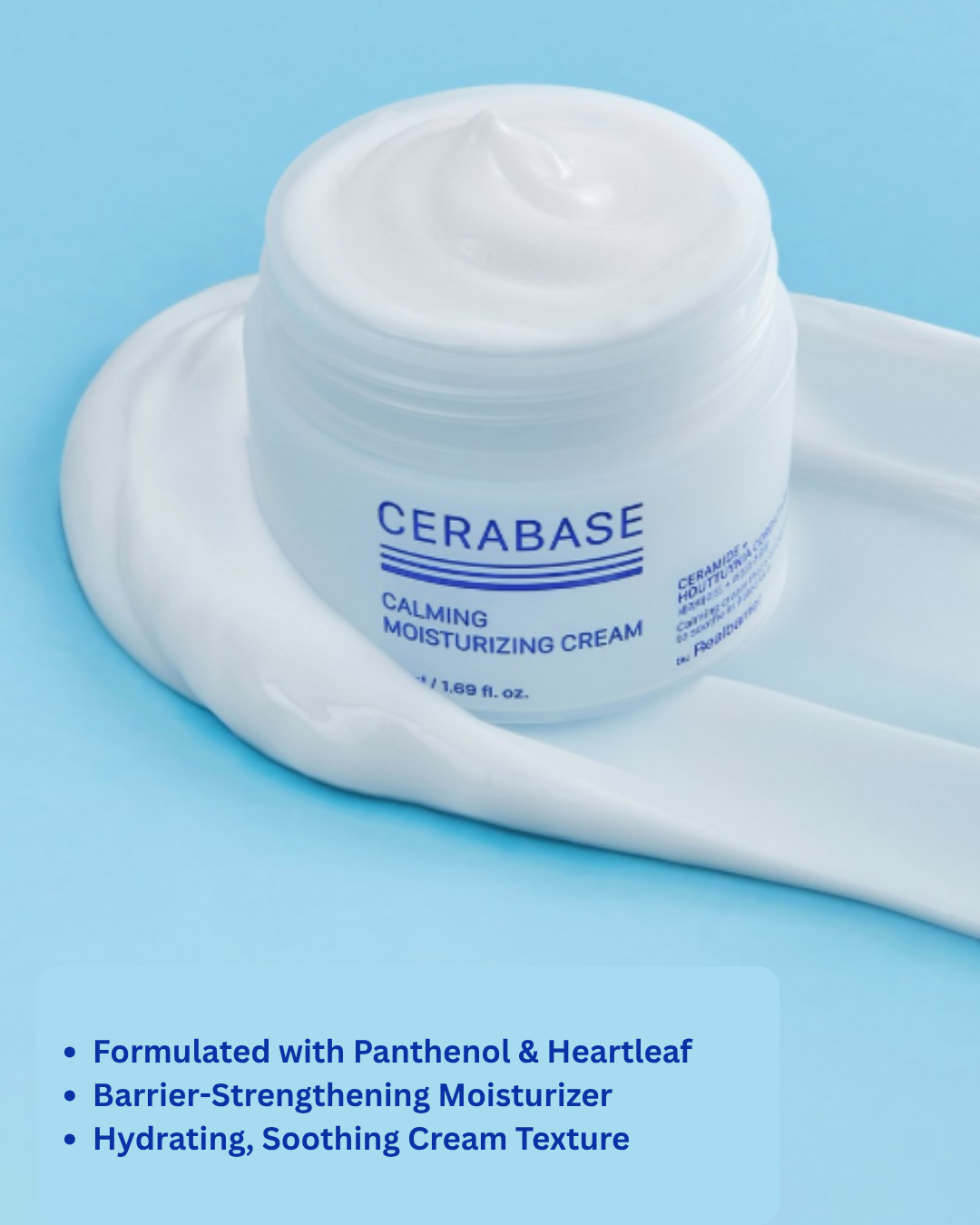 🥑BY REAL BARRIER Cera-Base Calming Moisturizing Cream (50ml)