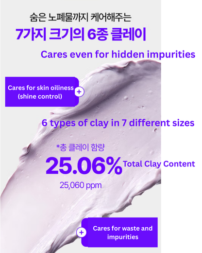 🌿Pore Clay Mask - Collagen & Retinol 80ml