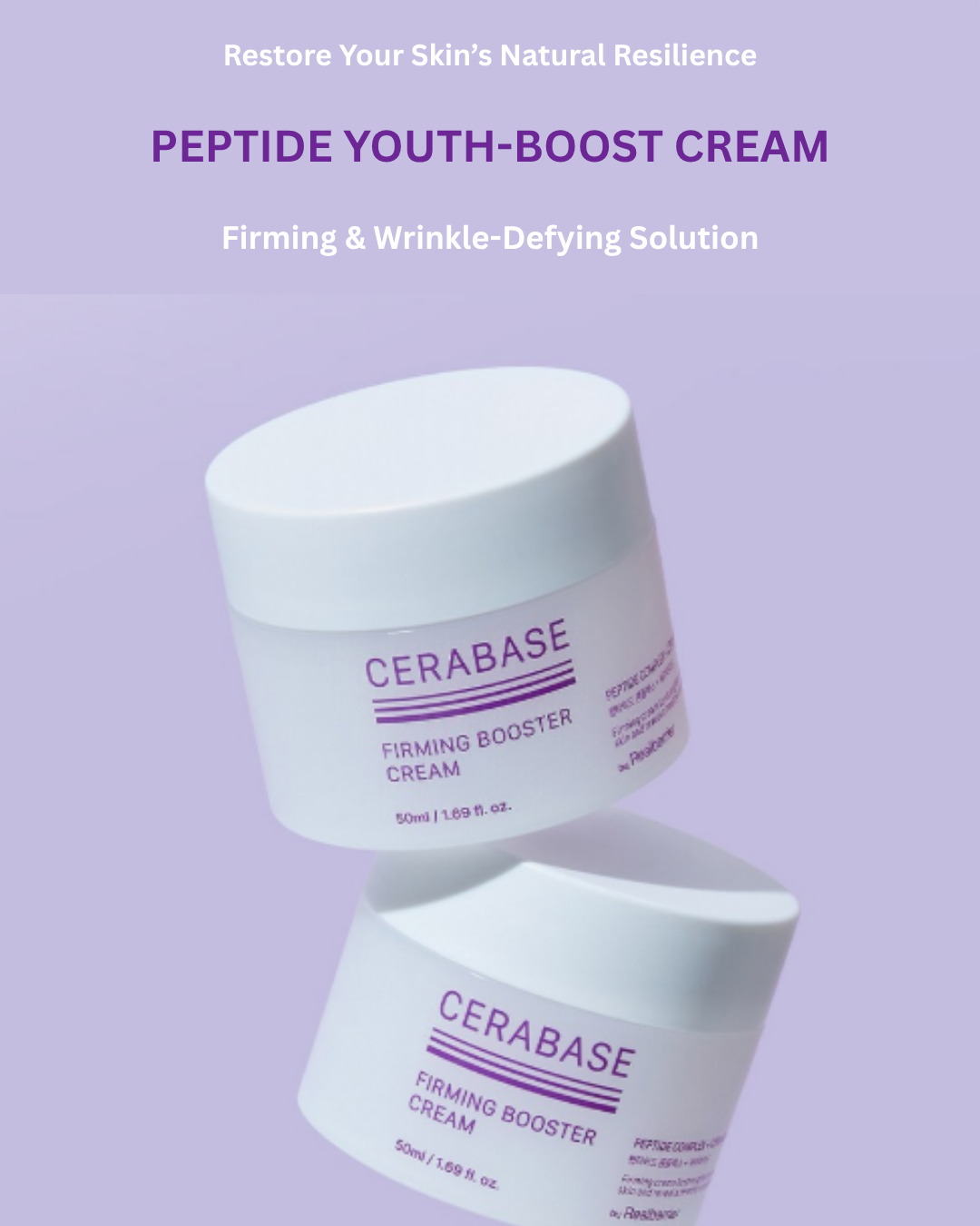 🔮[BY REAL BARRIER] Cerabase Firming Booster Cream (50ml)