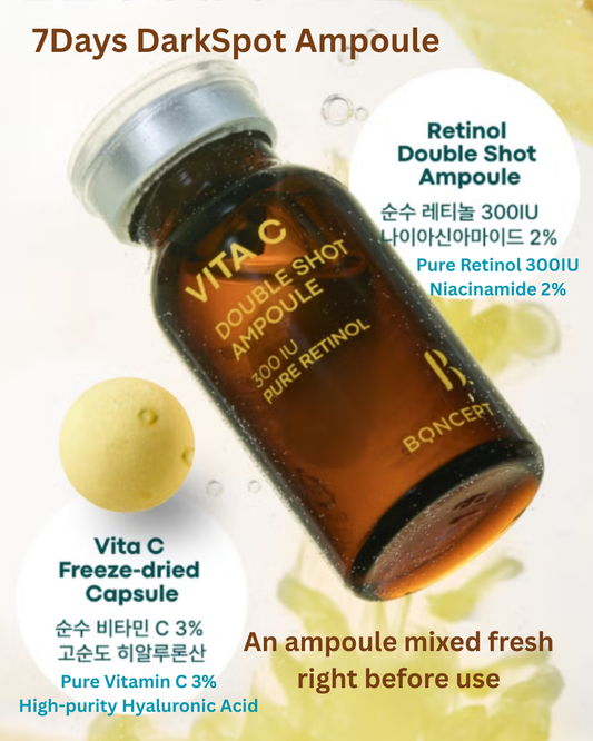 🍋Pure Vita C 3% Double Shot Ampoule Kit