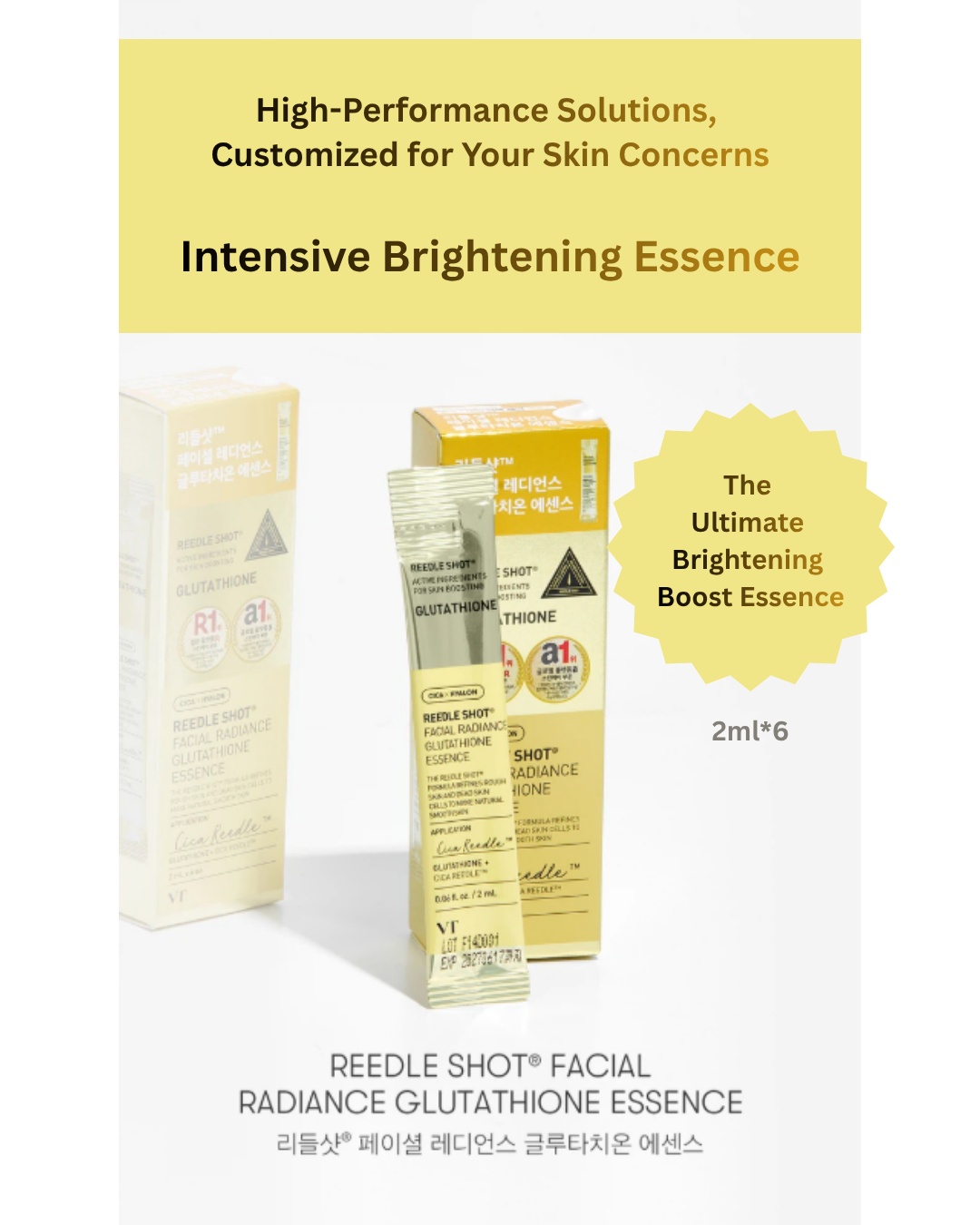 ✨REEDLE SHOT® Facial Radiance Glutathione