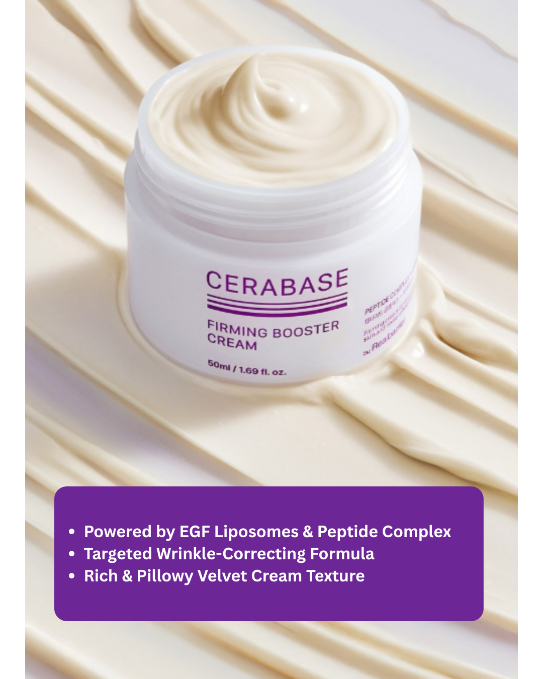 🔮[BY REAL BARRIER] Cerabase Firming Booster Cream (50ml)