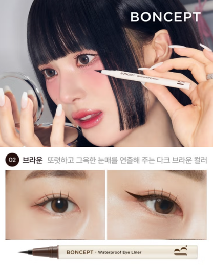 🥝BONCEPT Waterproof EyeLiner Brown