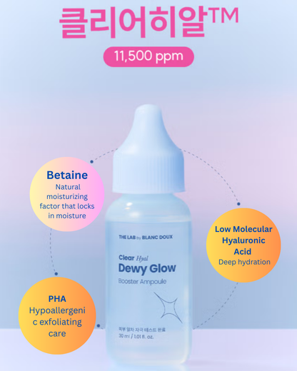 💦Clear Hyal Dewy Glow Booster Ampoule (30ml)