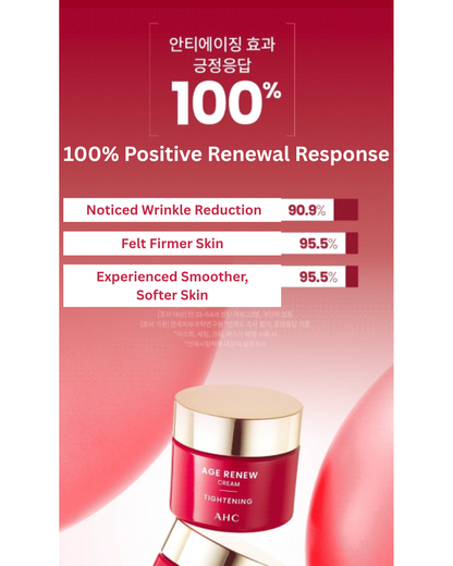 🧴 AHC AGE RENEW FIRMING CREAM 50ml