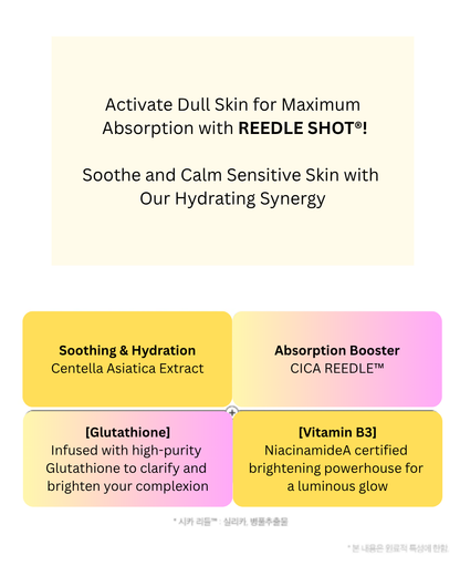 ✨REEDLE SHOT® Facial Radiance Glutathione