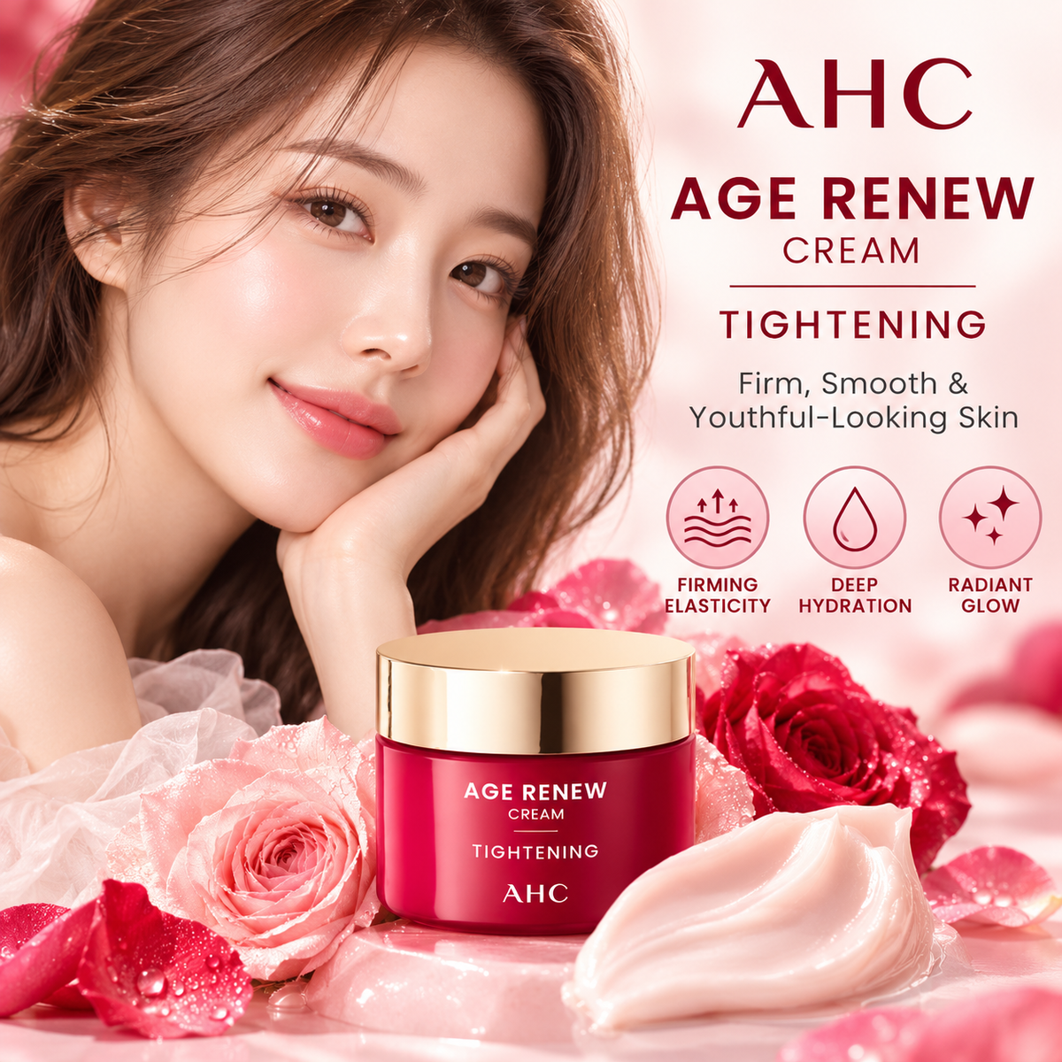 Crème raffermissante AHC Age Renew