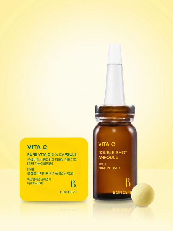 BONCEPT Vita C 3% Double Shot Ampoule Kit